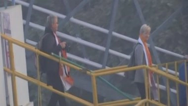 World News | 33 Swiss Tourists Arrive in Varanasi, Set to Travel to Dibrugarh by Ganga Vilas Cruise