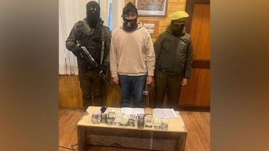 India News | Lashkar Terror Associate Arrested in Srinagar