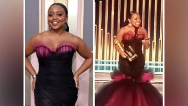 Entertainment News | Golden Globes 2023: Comedy Queen Quinta Brunson Receives Best Actress Award for 'Abbott Elementary'
