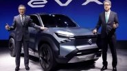 Business News | Maruti Suzuki Premieres Concept Electric SUV EVX at Auto Expo 2023; See Pictures