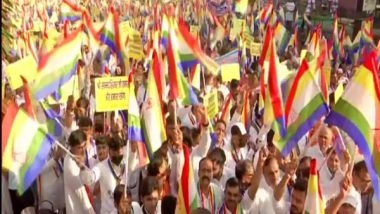 India News | Sammed Shikarji Protest: Jains Take out March in Telangana