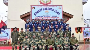 India News | BSF Sends 29 Kashmiri Students on Educational-cum-motivational Bharat Darshan Tour