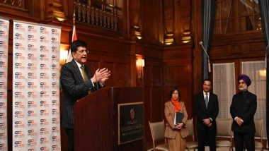 World News | Commerce Minister Piyush Goyal Addresses US-India Strategic Partnership Forum