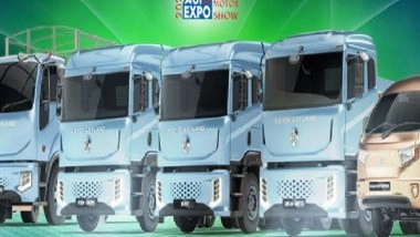 Business News | Auto Expo: Ashok Leyland Brings 6 Solutions from Its Green Mobility Stable