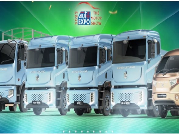 Business News | Auto Expo: Ashok Leyland Brings 6 Solutions from Its Green Mobility Stable - Vimarsana News