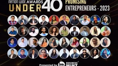 Business News | Business Mint Nationwide Awards Under 40 Promising Entrepreneurs - 2023