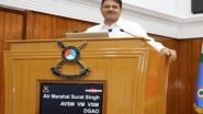 India News | Senior IAF Officer Delivers Talk on Two-front Scenario