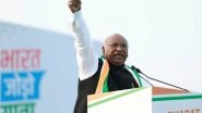 India News | Kharge Invites 21 Like-minded Parties to Join Concluding Function of Bharat Jodo Yatra on Jan 30