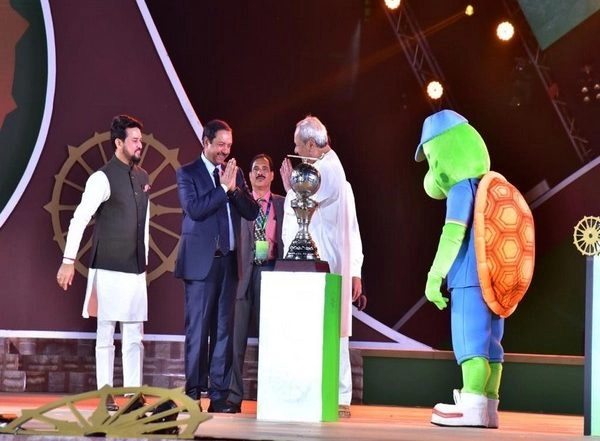 Sports News | Grand Trophy Celebrations Get FIH Odisha Hockey Men's World Cup 2023 Underway