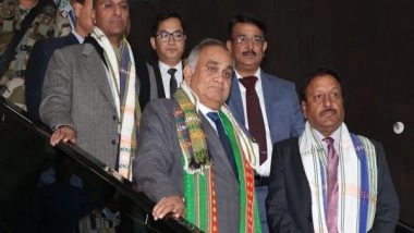 India News | Election Commission Team Led by CEC Rajiv Kumar Reaches Tripura to Review Poll Preparedness