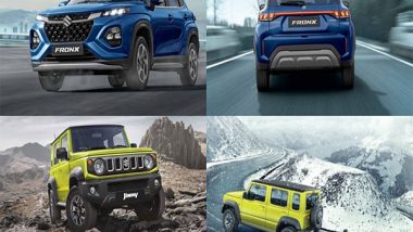 Maruti Suzuki FRONX, Jimny Launched at Auto Expo 2023, See Pics of SUVs