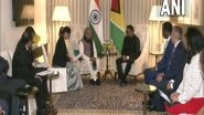 World News | Guyana President Mohamed Irfaan Ali Meets Agriculture Minister Narendra Singh Tomar