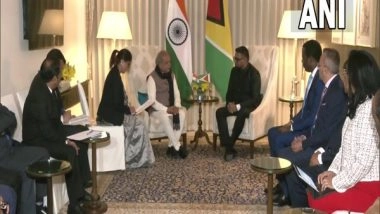 World News | Guyana President Mohamed Irfaan Ali Meets Agriculture Minister Narendra Singh Tomar