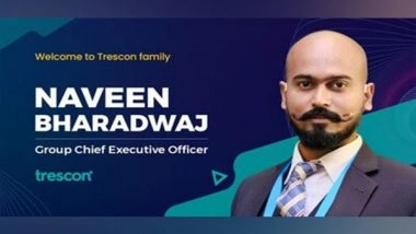 Business News | Global Business Events Leader Trescon Ropes in Naveen Bharadwaj as Its Group CEO