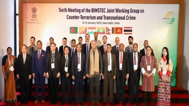 World News | BIMSTEC Meet Focuses on Collective Efforts to Counter Terrorism, Transnational Crimes