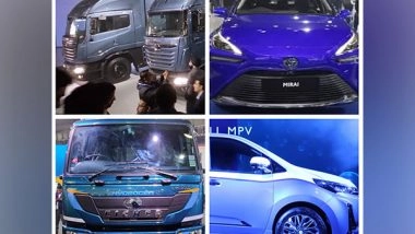 Tech News | Auto Expo 2023: Automobile Brands Who Gave Glimpse of Their Hydrogen-powered Vehicles