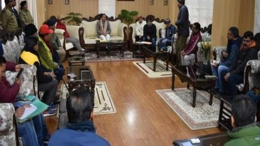 India News | CM Pushkar Singh Dhami Chairs Meeting on Joshimath, Assures Full Support to Affected Families