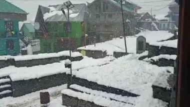 India News | Himachal Pradesh Receives Fresh Snowfall, More Likely in Next 48 Hrs