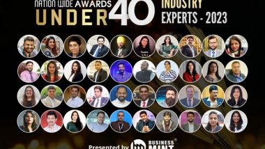 Business News | Business Mint Nationwide Awards Under 40 Industry Experts - 2023