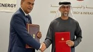 World News | India, UAE Reach Agreement on Green Hydrogen Development and Under Sea Cable Connectivity