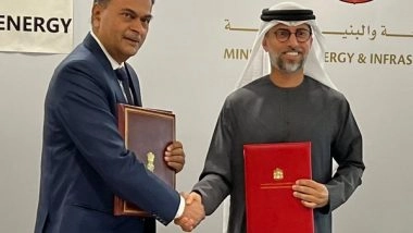 World News | India, UAE Reach Agreement on Green Hydrogen Development and Under Sea Cable Connectivity