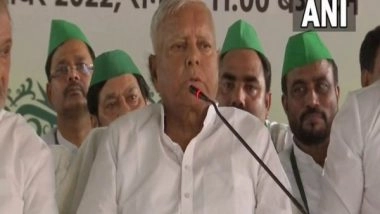 India News | Land for Job Scam: CBI Gets Nod to Prosecute RJD Chief Lalu Yadav