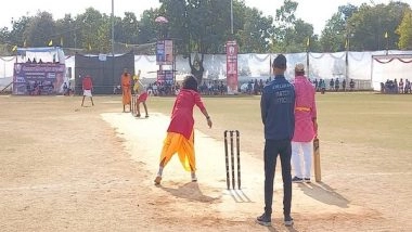 India News | Sages and Saints Play Cricket Match to Encourage Youth Towards Sports in MP's Chhatarpur