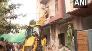 India News | Rajasthan Paper Leak Case: JDA Removes Illegal Portions of Accused Bhupendra Saran's House