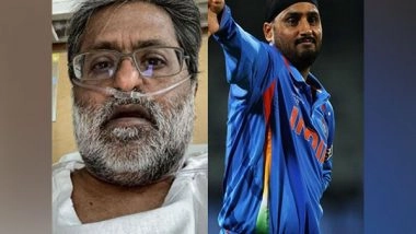 Sports News | Harbhajan Singh Posts 'get Well Soon' Message After Lalit Modi Hospitalised with Covid