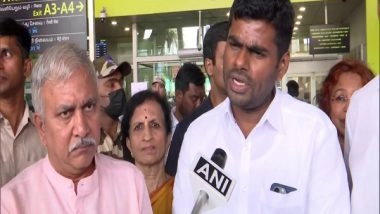 India News | DMK Indulges in 'abusive' Politics: Tamil Nadu BJP Chief on Krishnamoorthy's Remarks Against Governor