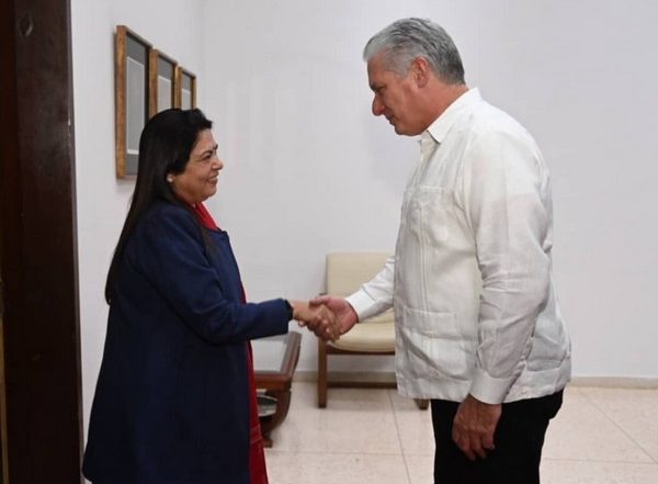 World News | MoS Lekhi Concludes Her Two-day Visit to Cuba