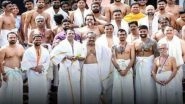 Sports News | Indian Cricket Team Members Visit Thiruvananthapuram Temple Ahead of ODI Against Sri Lanka