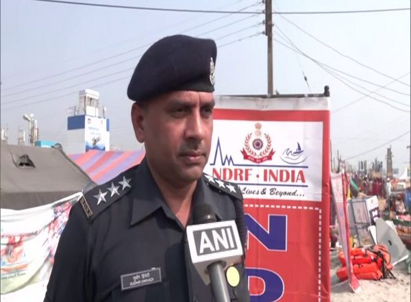 India News | NDRF Deploy Dogs in Gangasagar Mela for Search and Rescue Operations in Water