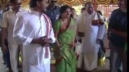 India News | AP CM Jagan Reddy Celebrates Sankranti with Wife, Extend Greetings to Telugu People