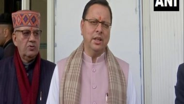 India News | U'khand: Dhami Performs Arti at Sharda Ghat in Champawat