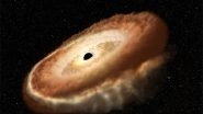 Science News | Hubble Finds Hungry Black Hole Twisting Captured Star into Donut Shape