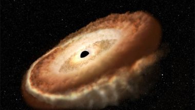 Science News | Hubble Finds Hungry Black Hole Twisting Captured Star into Donut Shape