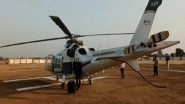 India News | MP CM Shivraj Singh Chouhan's Helicopter Makes Emergency Landing After Technical Snag