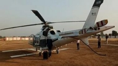 India News | MP CM Shivraj Singh Chouhan's Helicopter Makes Emergency Landing After Technical Snag