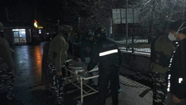 India News | J-K: CRPF Rescues 4 People in Road Accident in Kulgam District