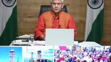 India News | J-K Lt Governor Inaugurates Doppler Weather Radar at Banihal Top