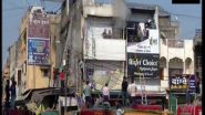India News | Fire Breaks out at Cloth Shop in Maharashtra's Aurangabad