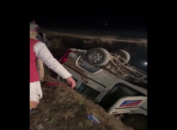 India News | MoS Ashwini Choubey's Convoy Car Meets Accident in Bihar, Several Cops Injuried