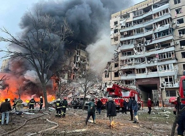 Russia-Ukraine War: At Least 30 Killed in Russian Strikes on Apartment Block in City of Dnipro