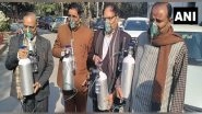 India News | Delhi Assembly: BJP MLAs Sport Oxygen Cylinders, Gas Masks