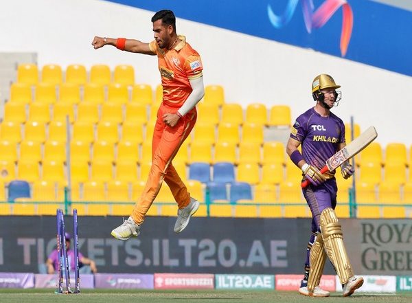 Sports News | ILT20: Sanchit Shines with Three Wickets as Gulf Giants Defeat Abu Dhabi Knight Riders