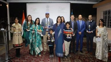Business News | MoS Lekhi Interacts with Indian Community in Guatemala