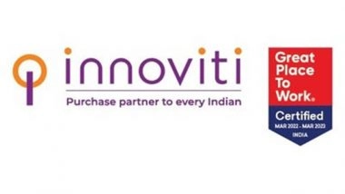 Business News | Innoviti Technologies Becomes India's First SaaS Platform to Enable Offline Credit Card Transactions on UPI
