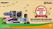 Business News | Amazon Great Republic Day Sale - Get Exciting Offers with No Cost EMI Offers on Bajaj Finserv EMI Network Card