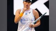 Sports News | Australian Open: World Number 1 Iga Swiatek Starts Campaign with Hard-fought Win